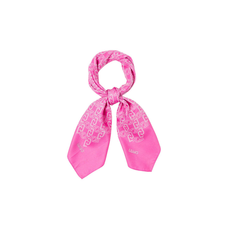 Écharpe femme avec motif logo