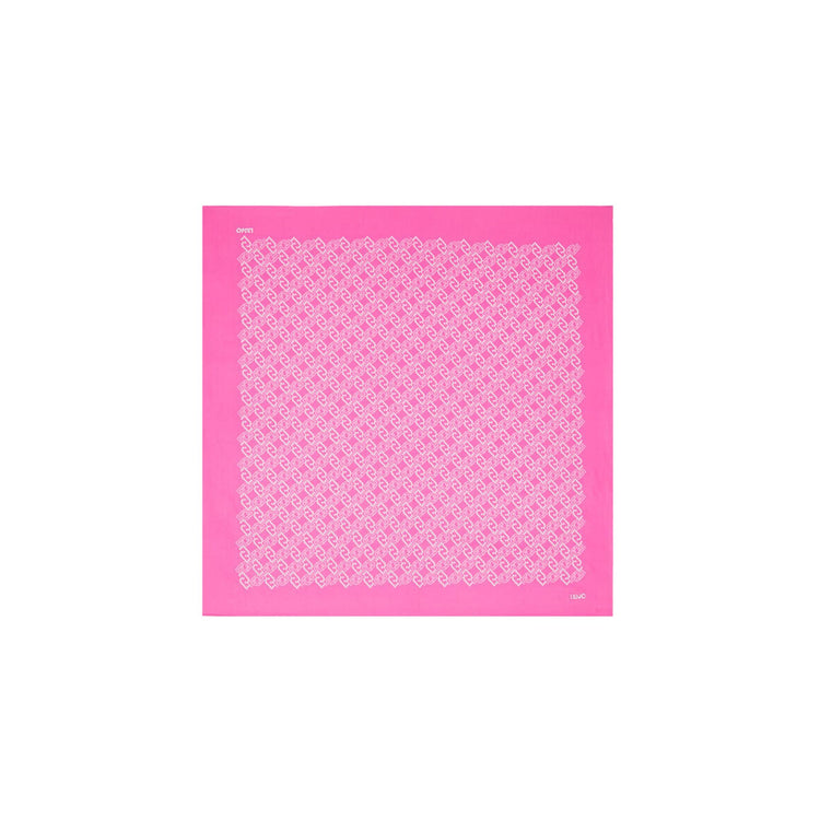 Écharpe femme avec motif logo