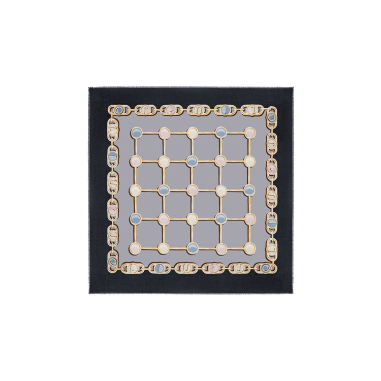 Sciarpa Pashmina Chain Donna