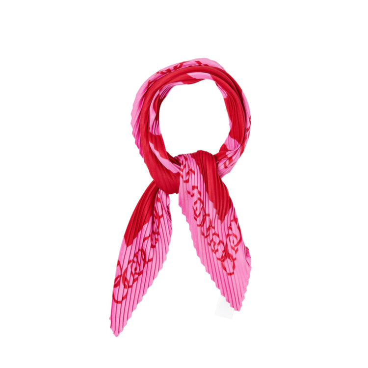 Foulard femme plissé