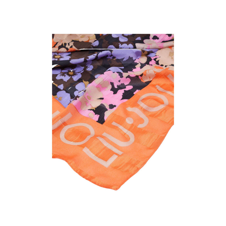 Écharpe femme à imprimé fleuri