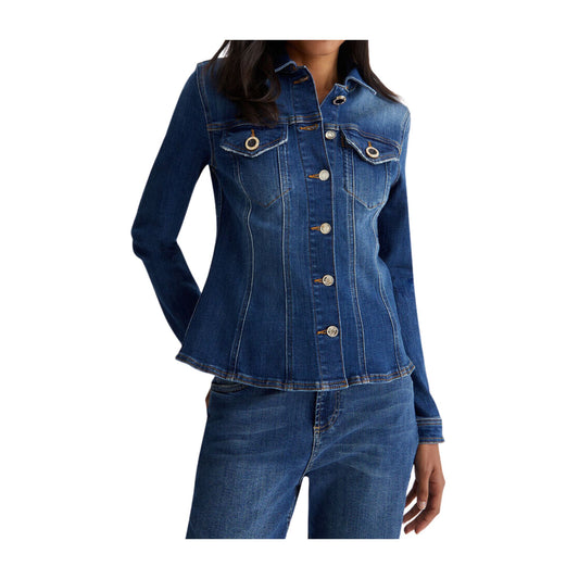 Giacca Donna in denim con taschini