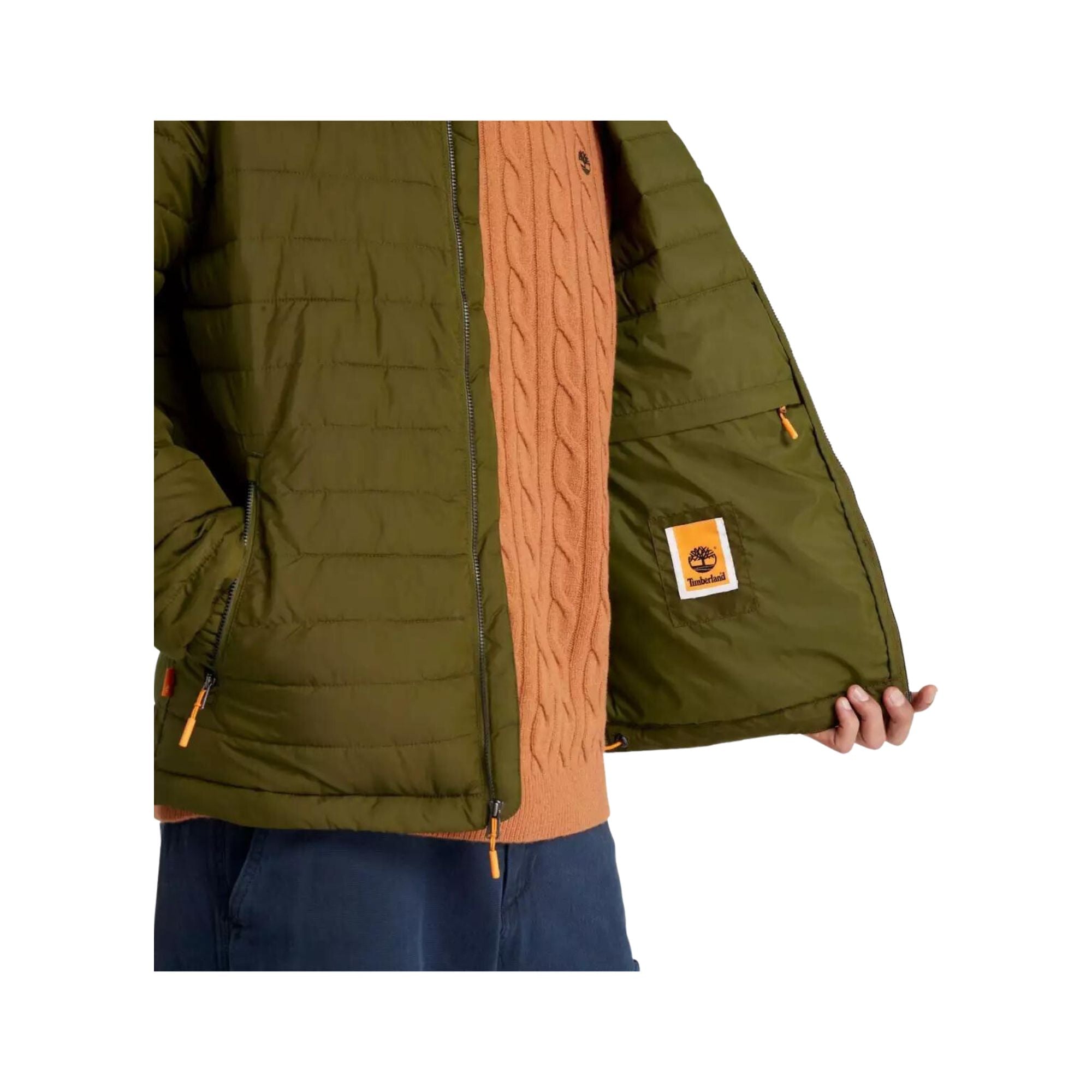 Timberland on sale quilted jacket