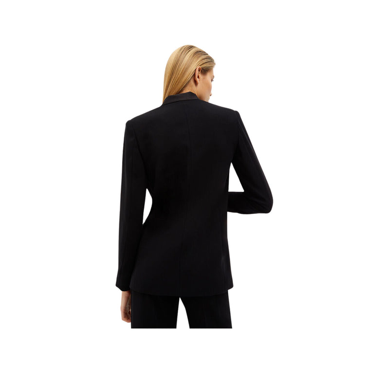 Giacca Donna smocking con revers classico e a scialle