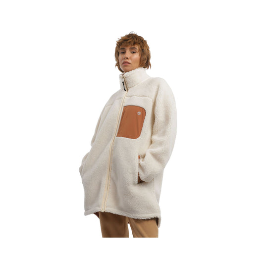 Giacca Donna fleece con taschino sul petto