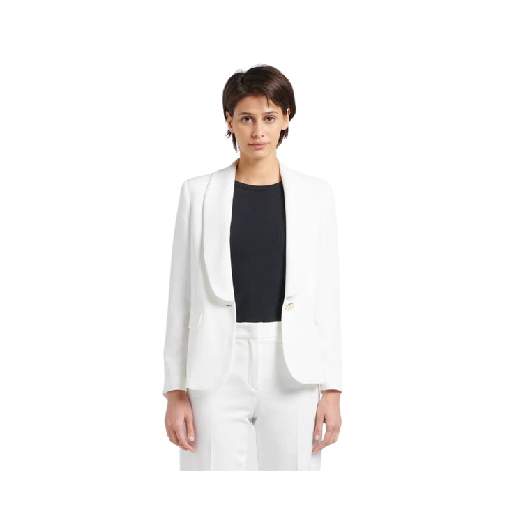 Giacca Donna con revers tondi