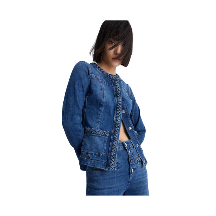 Veste femme avec tresses