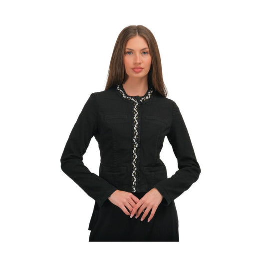Giacca Donna con strass sulla chiusura