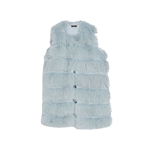Women's synthetic fur vest