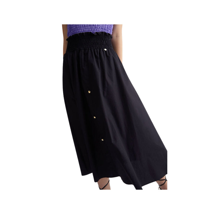 Gonna Donna lunga con cintone elastico