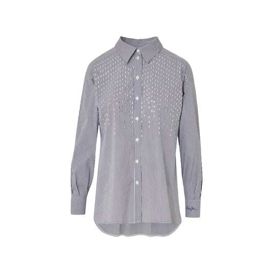 Camicia Donna con applicazioni sul davanti