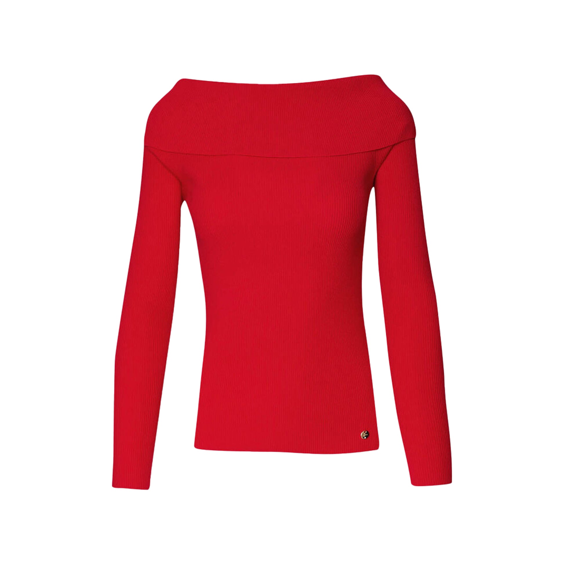 Maglia rossa Donna off-shoulder