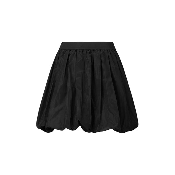 Minigonna Donna in taffetà Nero