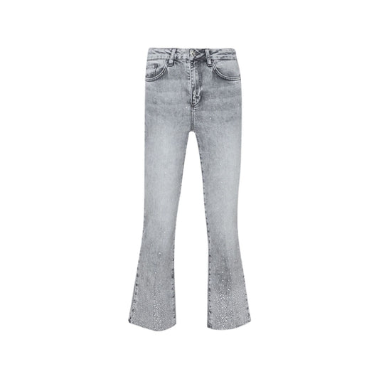 Jeans Donna con strass applicati