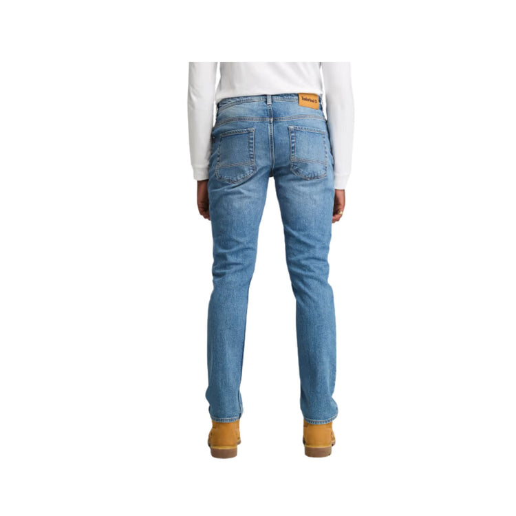 Retro Jeans Uomo Stretch Core Blu