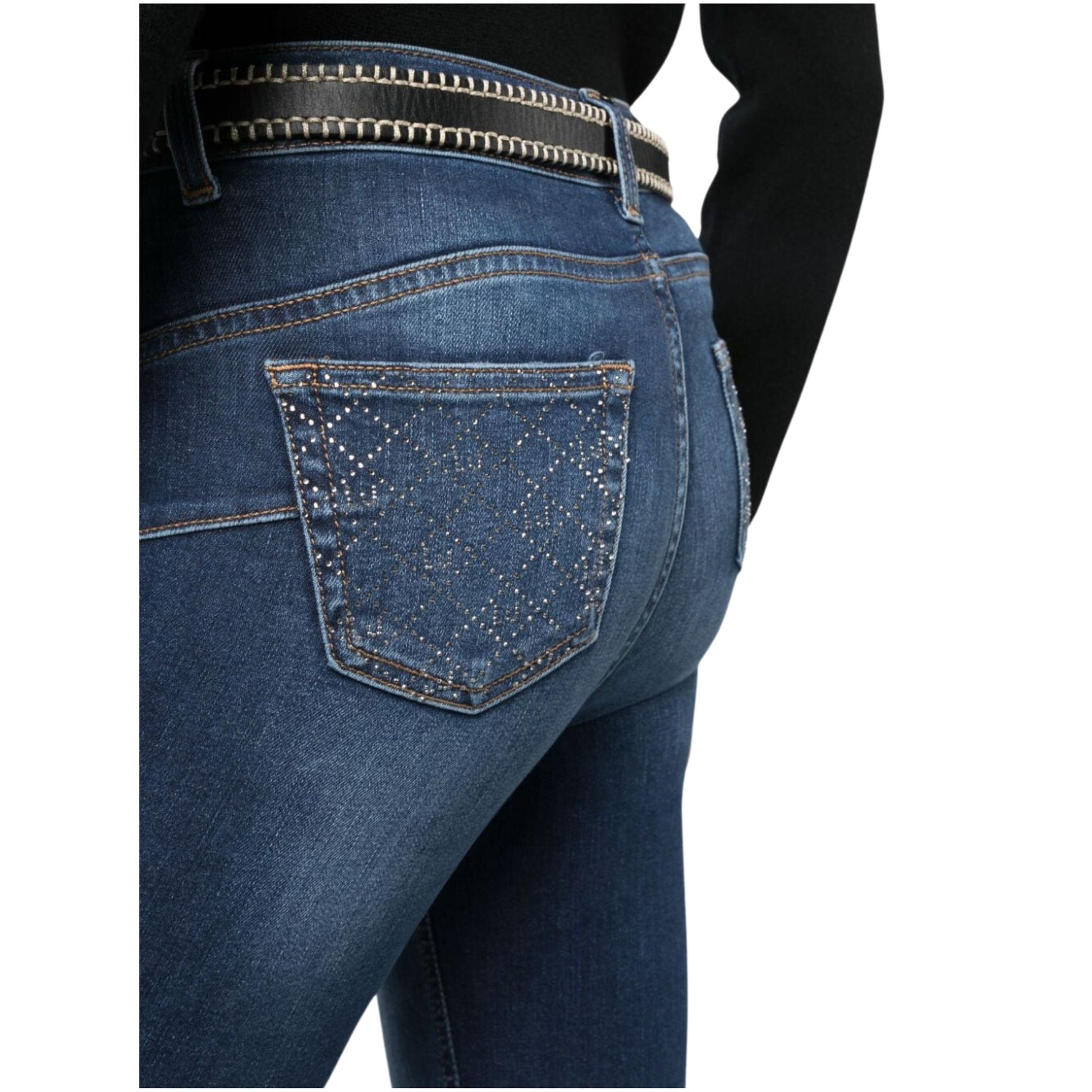 Jeans Donna con strass sul retro - Liu Jo