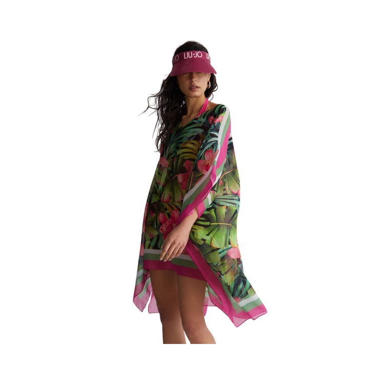 Kaftano Donna con stampa all over