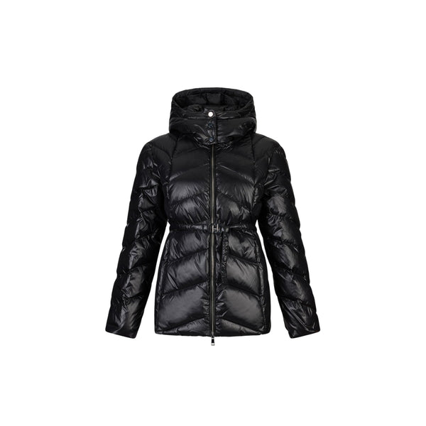 Piumino Donna trapuntato con cappuccio Nero