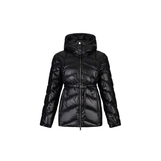 Piumino Donna trapuntato con cappuccio Nero