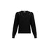 Maglia Donna in nero con castoni gioiello