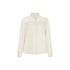 Camicia Donna in crêpe de chine Beige