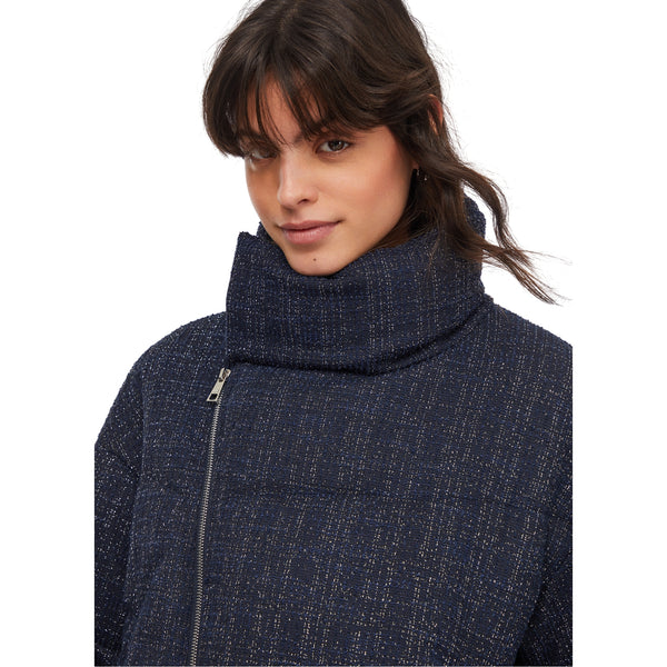 Piumino Donna bouclé imbottito dettaglio