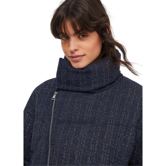 Piumino Donna bouclé imbottito dettaglio