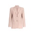 Blazer Donna in tessuto mélange Rosa