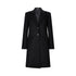 Cappotto Donna basic in lana Nero