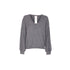 Maglia Donna con micro paillettes Grigio