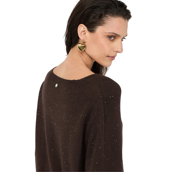 Acquista subito la Maglia Donna, in morbido tessuto, scollo a V e maniche lunghe, firmata Liu Jo  su Martini 900: vieni a scoprire tutta la collezione sul nostro sito