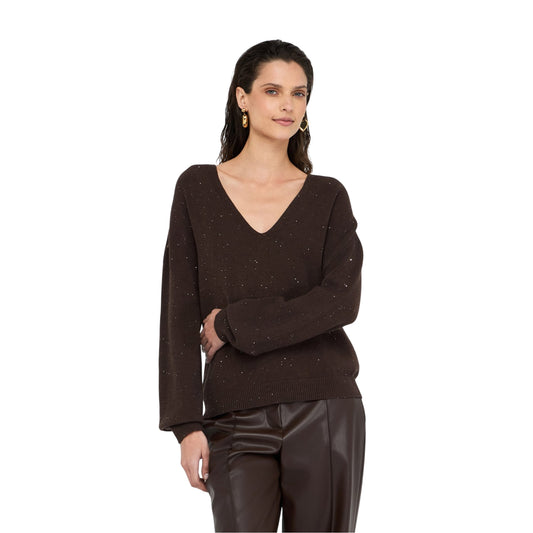 Acquista subito la Maglia Donna, in morbido tessuto, scollo a V e maniche lunghe, firmata Liu Jo  su Martini 900: vieni a scoprire tutta la collezione sul nostro sito