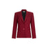 Blazer Donna slim fit Rosso