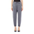 Pantaloni Donna jogging Grigio modella frontale