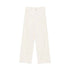 Pantaloni Donna in velluto a coste bianco