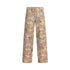 Pantaloni Donna flare con stampa floreale 
