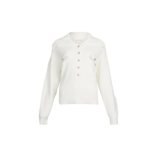 Acquista subito la Maglia Donna, realizzata in filati in misto viscosa e coste inglesi e bottoni dorati, firmata Liu Jo su Martini 900 : vieni a scoprire tutta la collezione sul nostro sito