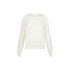 Maglia Donna lavorazione see-through Bianco