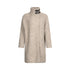 Cappotto Donna con colletto con fibbie Beige