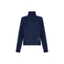 Dolcevita Donna in lana e cashmere dal fit morbido Blu