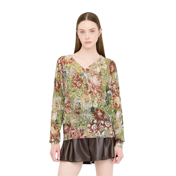 Acquista subito il Pullover Donna, in filati in misto viscosa, dettagli lurex e stampa all-over, firmato Liu Jo su Martini 900: vieni a scoprire tutta la collezione sul nostro sito
