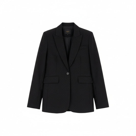 Blazer monopetto Strass