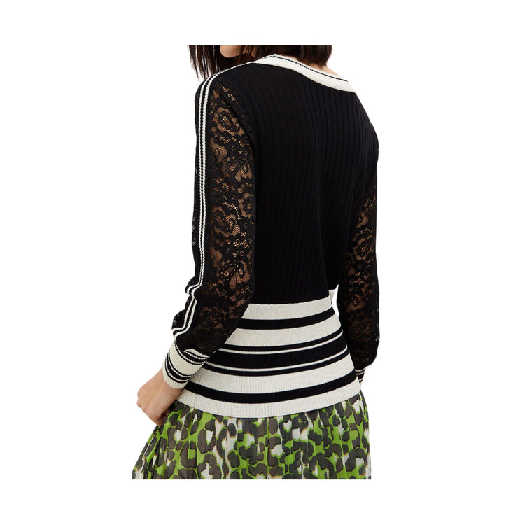 Cardigan femme avec zip sur le devant