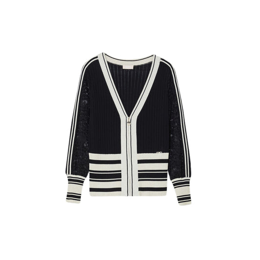 Cardigan Donna con zip frontale