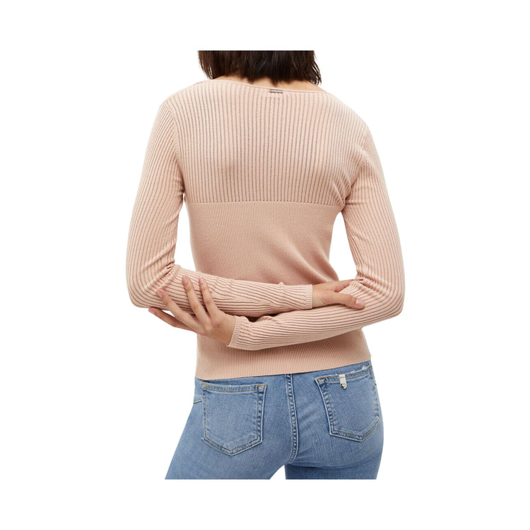 Maglia Donna con spalline borchiate