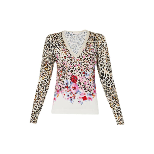 Maglia Donna animalier floreale