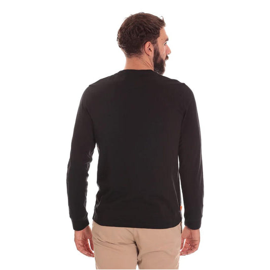 Men's crew neck sweater in cotton