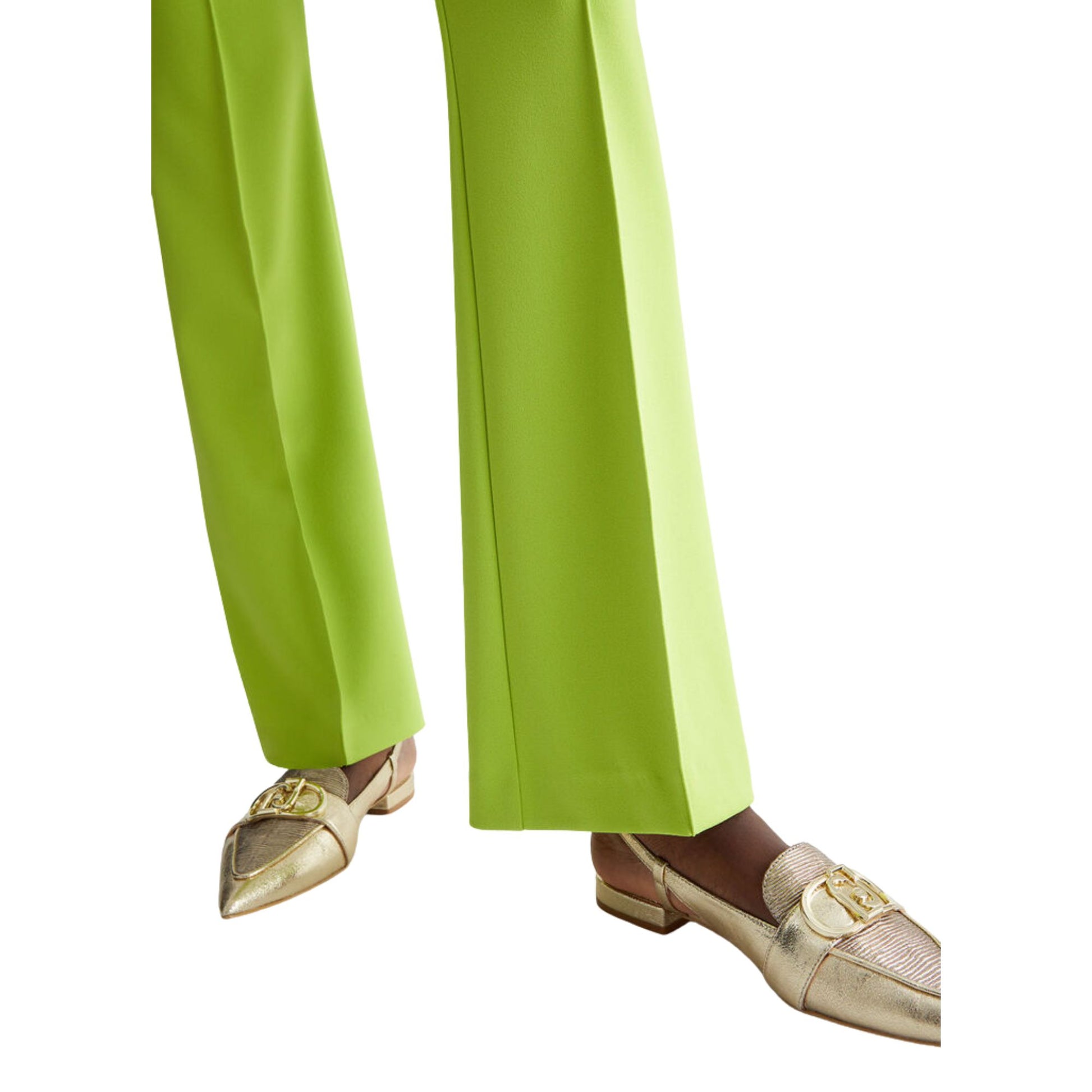 Immagine ravvicinata gamba flare colore Verde