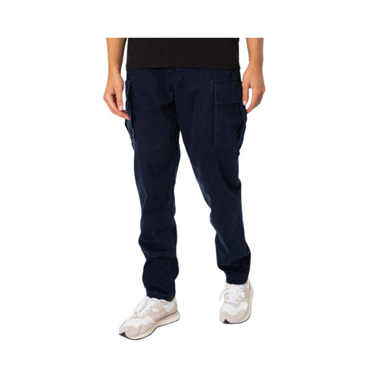 Pantalone con tasche cargo sui lati colore Blu