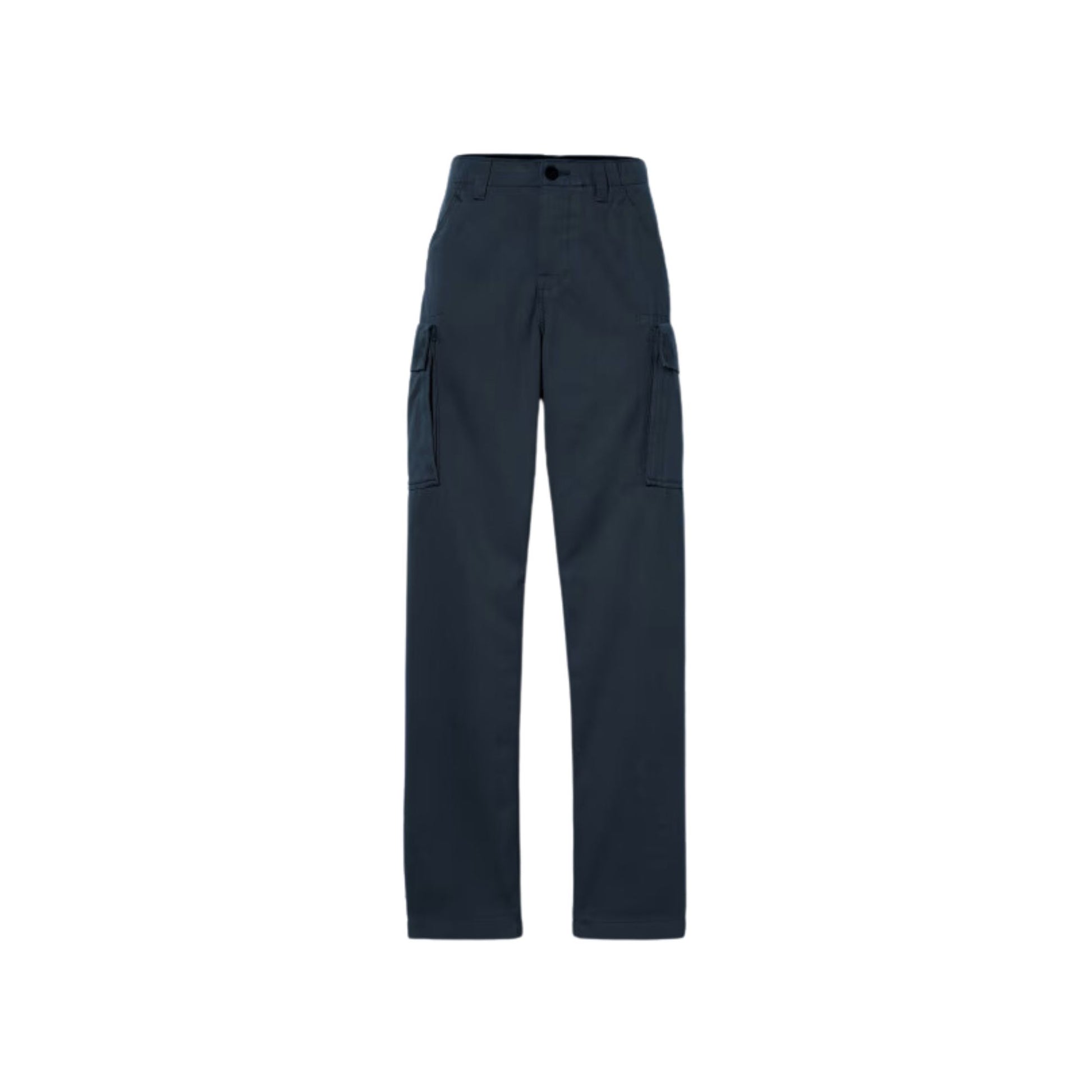 Pantaloni Uomo Cargo in Twill Blu Marino